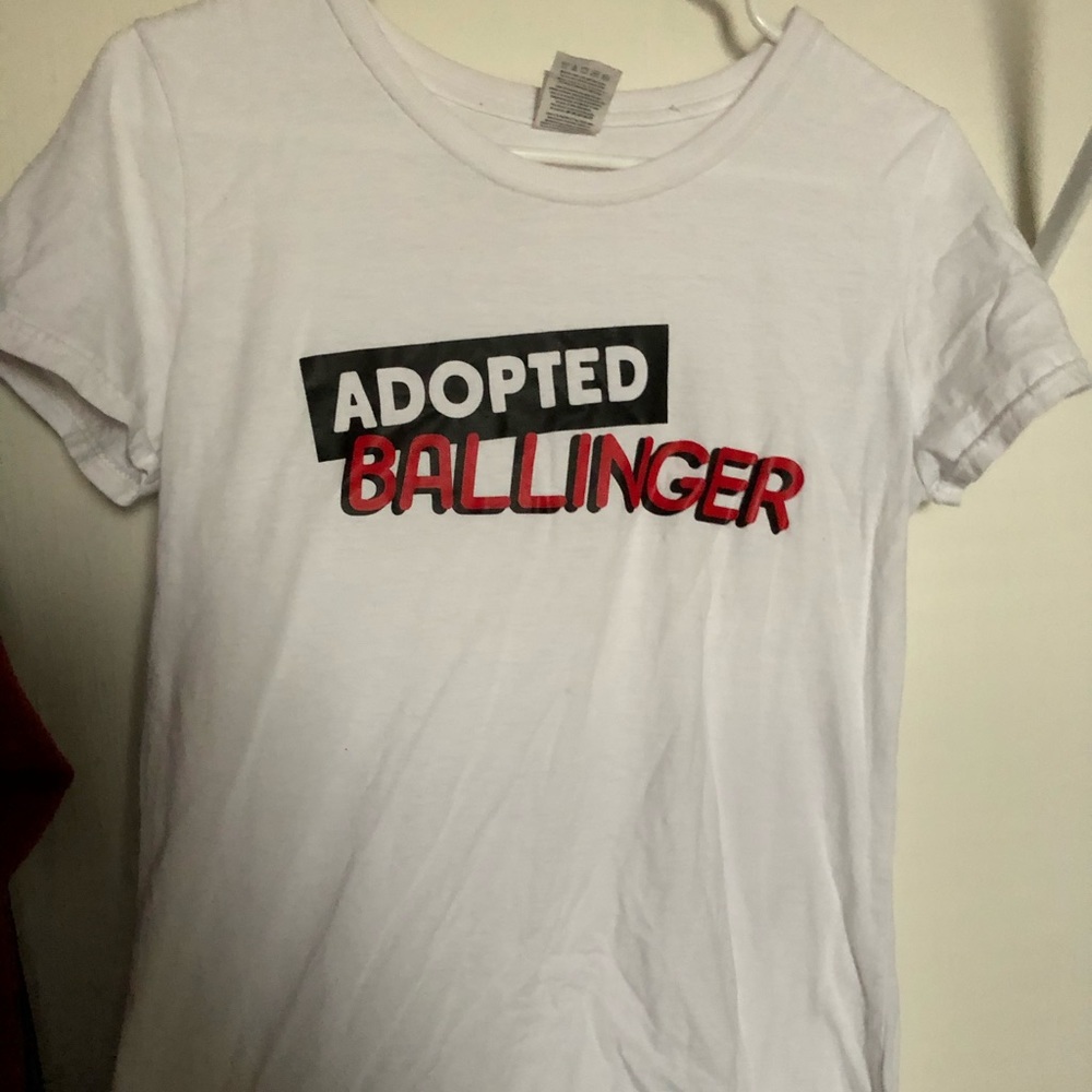 White adopted ballinger shirt